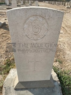 BAGHDAD (NORTH GATE) WAR CEMETERY - BURNETT, G